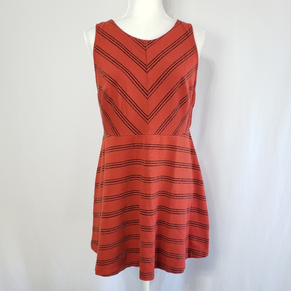 Free People Low back Stripe Dress - Picture 1 of 5